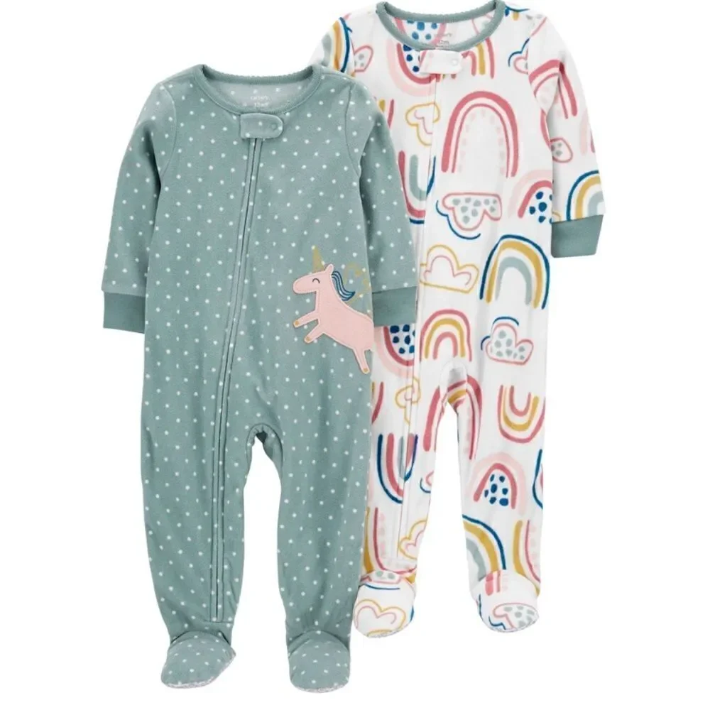 Carters 2 pack fleece pajama